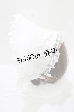 画像2: ALICE and the PIRATES / Memoire de Rose ボンネット  オフ白 H-25-07-21-073-PA-AC-NS-ZH