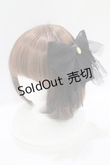 JESUS DIAMANTE / ロココドールベルサイユバレッタ  無地ブラック H-25-07-21-074-JE-AC-NS-ZH