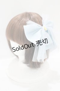 JESUS DIAMANTE / ロココドールベルサイユバレッタ  無地サックス H-25-07-21-075-JE-AC-NS-ZH