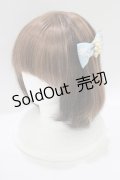 JESUS DIAMANTE / ロココLadyパールバレッタ  バロックangel柄ブルー H-25-07-21-079-JE-AC-NS-ZH