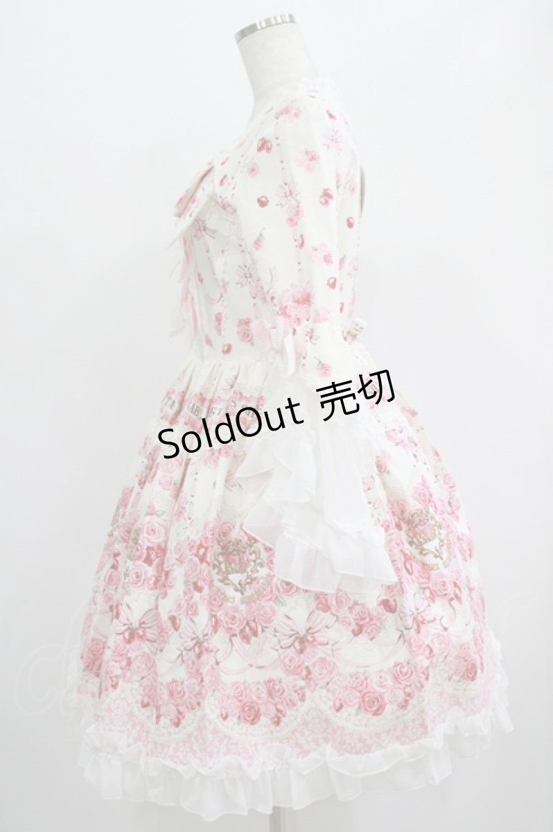 画像2: BABY,THE STARS SHINE BRIGHT / Le Bouquet Eternel柄ワンピース Free オフ白 H-25-07-21-008-BA-OP-NS-ZH (2)