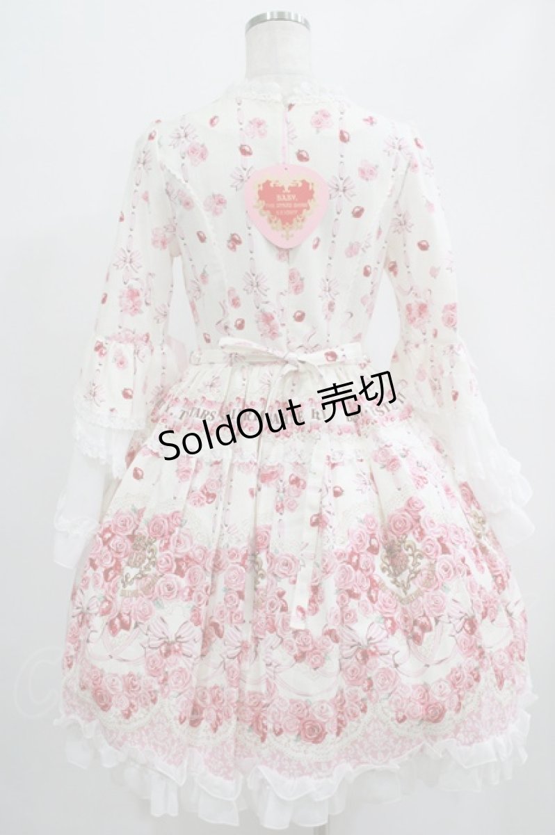 画像3: BABY,THE STARS SHINE BRIGHT / Le Bouquet Eternel柄ワンピース Free オフ白 H-25-07-21-008-BA-OP-NS-ZH (3)