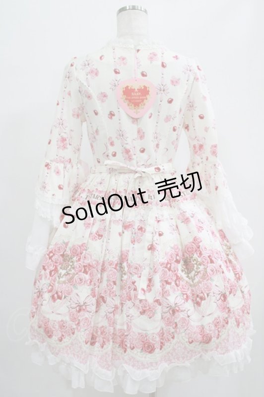 画像3: BABY,THE STARS SHINE BRIGHT / Le Bouquet Eternel柄ワンピース Free オフ白 H-25-07-21-008-BA-OP-NS-ZH (3)