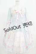 BABY,THE STARS SHINE BRIGHT / Marie-Antoinette〜華麗なる輝きに秘めた永遠の想い〜柄ワンピース Free サックス H-25-07-21-010-BA-OP-NS-ZH