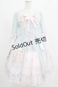 BABY,THE STARS SHINE BRIGHT / Marie-Antoinette〜華麗なる輝きに秘めた永遠の想い〜柄ワンピース Free サックス H-25-07-21-010-BA-OP-NS-ZH