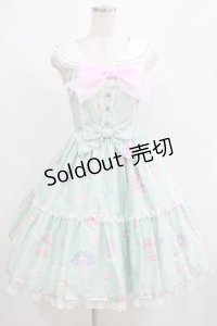 Angelic Pretty / magical etoileセーラージャンパースカート Free ミント H-25-07-21-002-AP-OP-NS-ZH