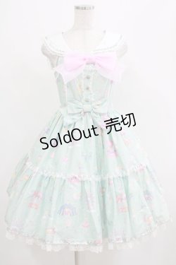 画像1: Angelic Pretty / magical etoileセーラージャンパースカート Free ミント H-25-07-21-002-AP-OP-NS-ZH