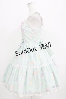 画像2: Angelic Pretty / magical etoileセーラージャンパースカート Free ミント H-25-07-21-002-AP-OP-NS-ZH