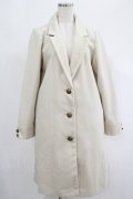 axes femme / レース使いテーラードコート M アイボリー H-25-07-21-019-AX-CO-NS-ZH