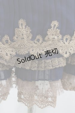 画像4: axes femme / シフォンプリーツスカート M ネイビー H-25-07-21-020-AX-SK-NS-ZH