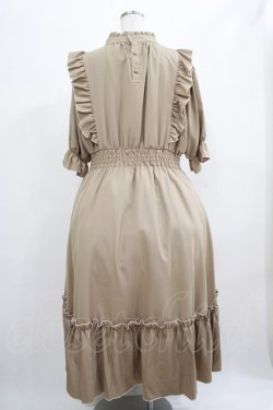 画像3: m petit by misako / NINA'SコラボAMハイショクメローワンピース 4L ベージュ H-25-07-22-003-LO-OP-NS-ZH