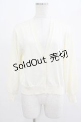 F&A / シアーフラワー釦UVカットニットカーディガン Free OFFWHITE H-25-07-22-037-LO-TO-NS-ZH