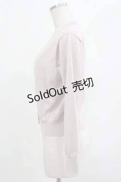 画像2: F&A / ガラス風クリアフラワー釦UVカットニットカーディガン Free PINK H-25-07-22-038-LO-TO-NS-ZH