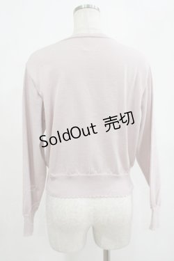 画像3: F&A / ガラス風クリアフラワー釦UVカットニットカーディガン Free PINK H-25-07-22-038-LO-TO-NS-ZH