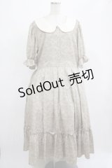 m petit by misako / NINA’Sコラボトワルドジュイワンピース 4L ベージュ H-25-07-22-005-LO-OP-NS-ZH