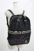 m petit by misako / NINA'S コラボ AM2WAYリュック  ブラック H-25-07-22-043-LO-BG-NS-ZH