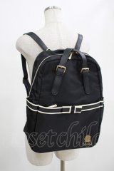 m petit by misako / NINA'S コラボ AM2WAYリュック  ブラック H-25-07-22-043-LO-BG-NS-ZH