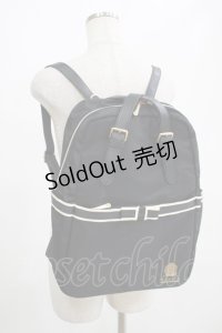 m petit by misako / NINA'S コラボ AM2WAYリュック  ブラック H-25-07-22-043-LO-BG-NS-ZH
