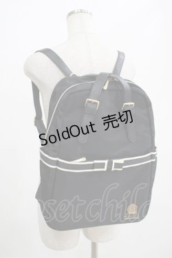 画像1: m petit by misako / NINA'S コラボ AM2WAYリュック  ブラック H-25-07-22-043-LO-BG-NS-ZH