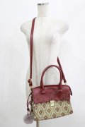 axes femme / ショルダー付きゴブランバッグ  ワイン H-25-07-22-046-AX-BG-NS-ZH