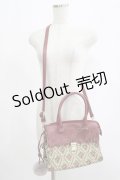 axes femme / ショルダー付きゴブランバッグ  ワイン H-25-07-22-046-AX-BG-NS-ZH