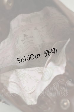 画像4: m petit by misako / NINA'Sコラボ/リボンキンチャクショルダーバッグ  ブラウン H-25-07-22-047-LO-BG-NS-ZH