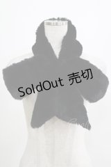 m petit by misako / リボンファーティペット  ブラック H-25-07-22-052-LO-ZA-NS-ZT273