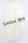 m petit by misako / NINA'Sコラボペチスカート LL アイボリー H-25-07-22-006-LO-SK-NS-ZH