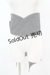 Qutie Frash / プレミアムセット2024-朧月-　リボンコルセット  黒 H-25-07-22-1012-QU-ZA-KB-ZH