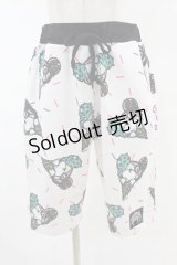 HYPER CORE / SICKS ICE BEARパンツ  白 H-25-07-22-1017-PU-PA-KB-ZH