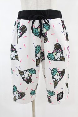 画像1: HYPER CORE / SICKS ICE BEARパンツ  白 H-25-07-22-1017-PU-PA-KB-ZH