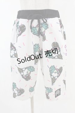 画像1: HYPER CORE / SICKS ICE BEARパンツ  白 H-25-07-22-1017-PU-PA-KB-ZH