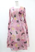 MILK / ジュリエットdress  プラムピンク H-25-07-22-1030-ML-OP-KB-ZH