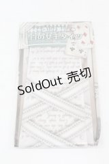 Estrellas / 白の女王タイツ M-L  H-25-07-22-1004-EL-ZA-KB-ZH