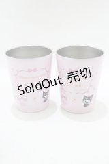 m petit by misako / サンリオコラボオリジナルステンレスタンブラー  ピンク H-25-07-22-064-LO-ZA-NS-ZH