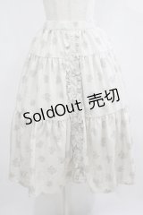 m petit by misako / NINA'Sコラボスカート LL アイボリー/アイボリー　リバーシブル H-25-07-22-007-LO-SK-NS-ZH
