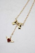 m petit by misako / リボンハートネックレス  ゴールド H-25-07-22-071-LO-AC-NS-ZH