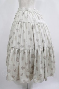 画像2: m petit by misako / NINA'Sコラボスカート LL アイボリー/アイボリー　リバーシブル H-25-07-22-007-LO-SK-NS-ZH