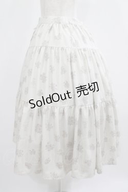 画像2: m petit by misako / NINA'Sコラボスカート LL アイボリー/アイボリー　リバーシブル H-25-07-22-007-LO-SK-NS-ZH