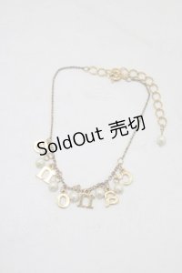 Maison de FLEUR Petite Robe canone / ひとつずつ告げる特別(ブレスレット)  ゴールド H-25-07-22-073-EL-AC-NS-ZH