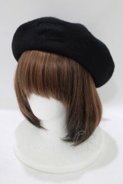画像1: m petit by misako / サンリオキャラクターズコラボ クロミ リボンベレー  ブラック H-25-07-22-078-LO-AC-NS-ZH