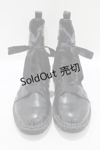 m petit by misako / ショートブーツ LL ブラック H-25-07-22-082-LO-SH-NS-ZH