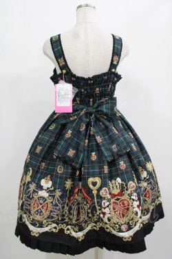 画像3: Angelic Pretty / リリカルバニーCollegeジャンパースカート Free グリーン H-25-07-22-001-AP-OP-NS-ZH