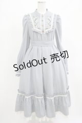 Hoshibako Works / ジャスミンヨークカラーワンピース Free 水色 H-25-07-22-016-LO-OP-NS-ZH