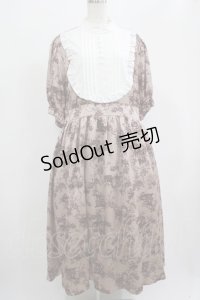 m petit by misako / AM*トワルドジュイワンピース 4L ピンク H-25-07-22-017-LO-OP-NS-ZH