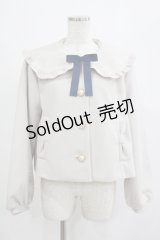 Amavel / ショートコート M アイボリー H-25-07-22-021-CA-CO-NS-ZH