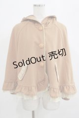 axes femme POETIQUE / ポンチョコート M キャメル H-25-07-22-022-AX-CO-NS-ZH