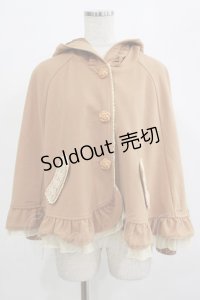 axes femme POETIQUE / ポンチョコート M キャメル H-25-07-22-022-AX-CO-NS-ZH