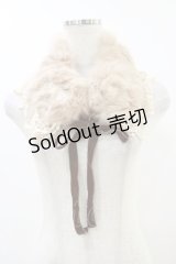 axes femme / パールファーティペット  生成り H-25-07-23-008-AX-ZA-NS-ZH