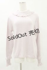 axes femme kawaii / ラメニットプル M ピンク H-25-07-23-046-AX-TO-NS-ZH